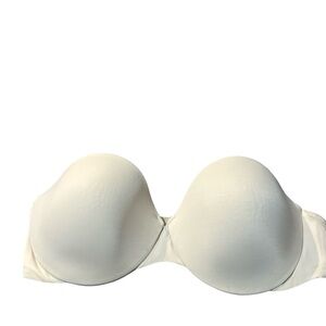 Victoria's Secret Body by Victoria IPEX Strapless Bra - Size 36C - Beige/Nude